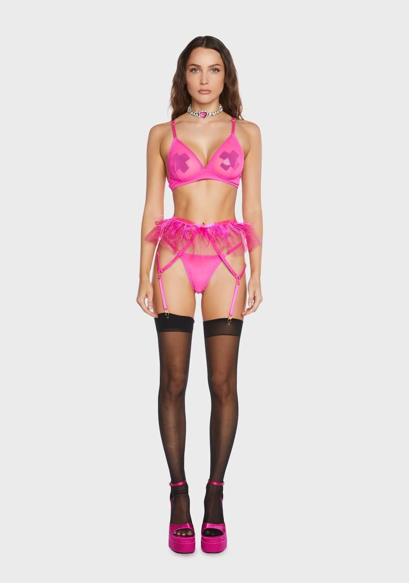 Love Senses Lingerie Set sold by Dolls Kill