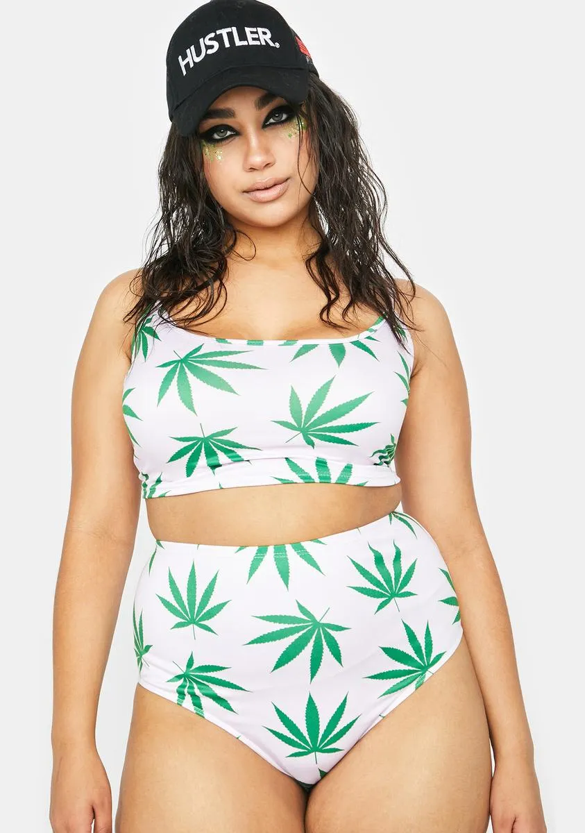 Plus Chill Grazing In The Grass Shorts Set sold by Dolls Kill