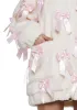 Pinky Promise Hooded Sherpa Jacket - White sold by Dolls Kill