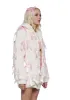 Pinky Promise Hooded Sherpa Jacket - White sold by Dolls Kill