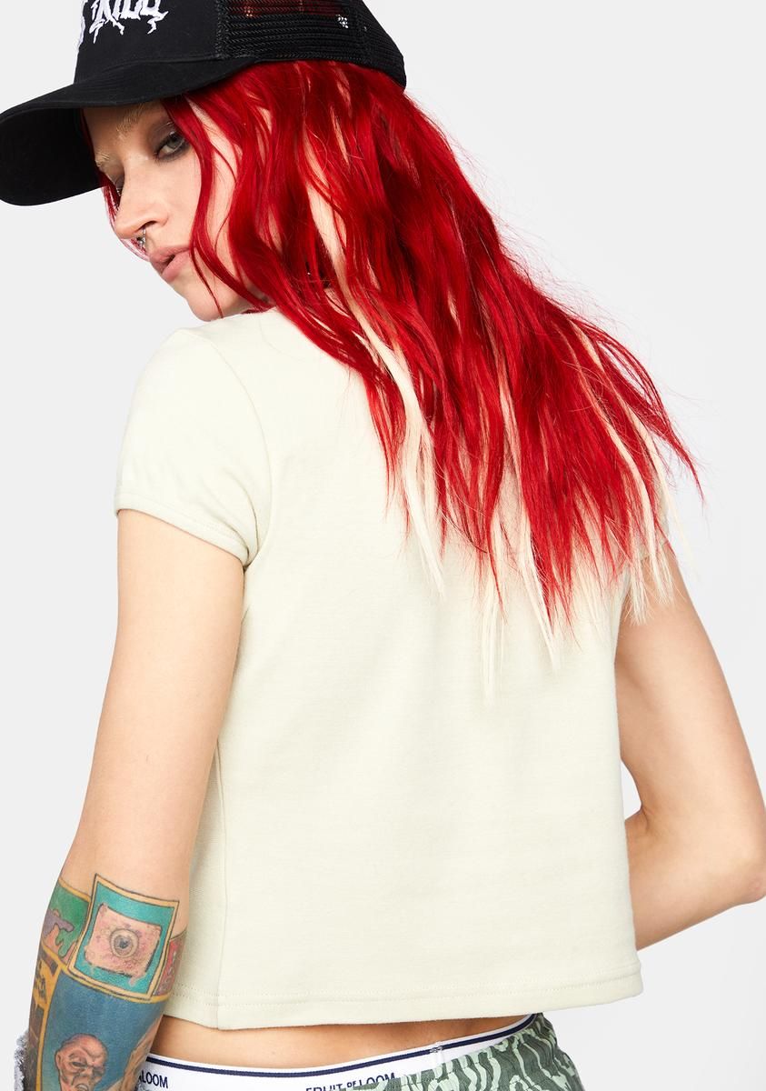 Baby Knit Graphic Tee sold by Dolls Kill product image thumbnail 4