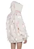 Pinky Promise Hooded Sherpa Jacket - White sold by Dolls Kill