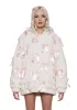 Pinky Promise Hooded Sherpa Jacket - White sold by Dolls Kill