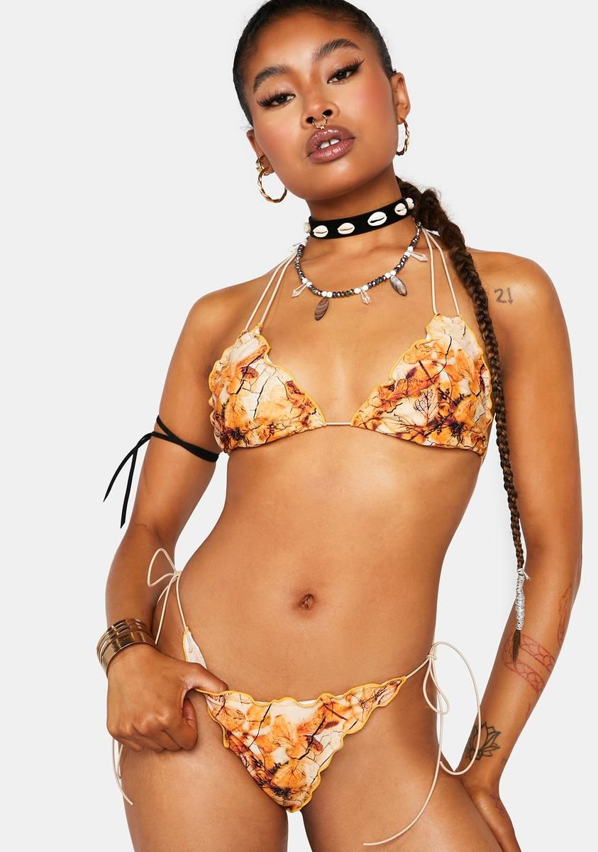 Willow Frill Bikini Bottoms sold by Dolls Kill product image thumbnail 2