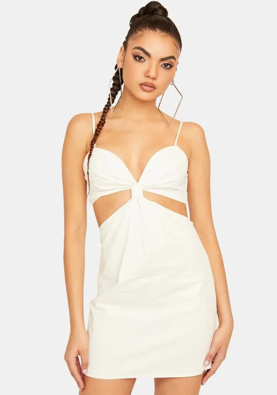 Bliss Gotta Be Me Wrap Mini Dress sold by Dolls Kill