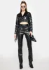 Victim Of Cool Fringe Moto Jacket sold by Dolls Kill