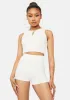 Bomb Baddie Crop Tank And Shorts Set sold by Dolls Kill