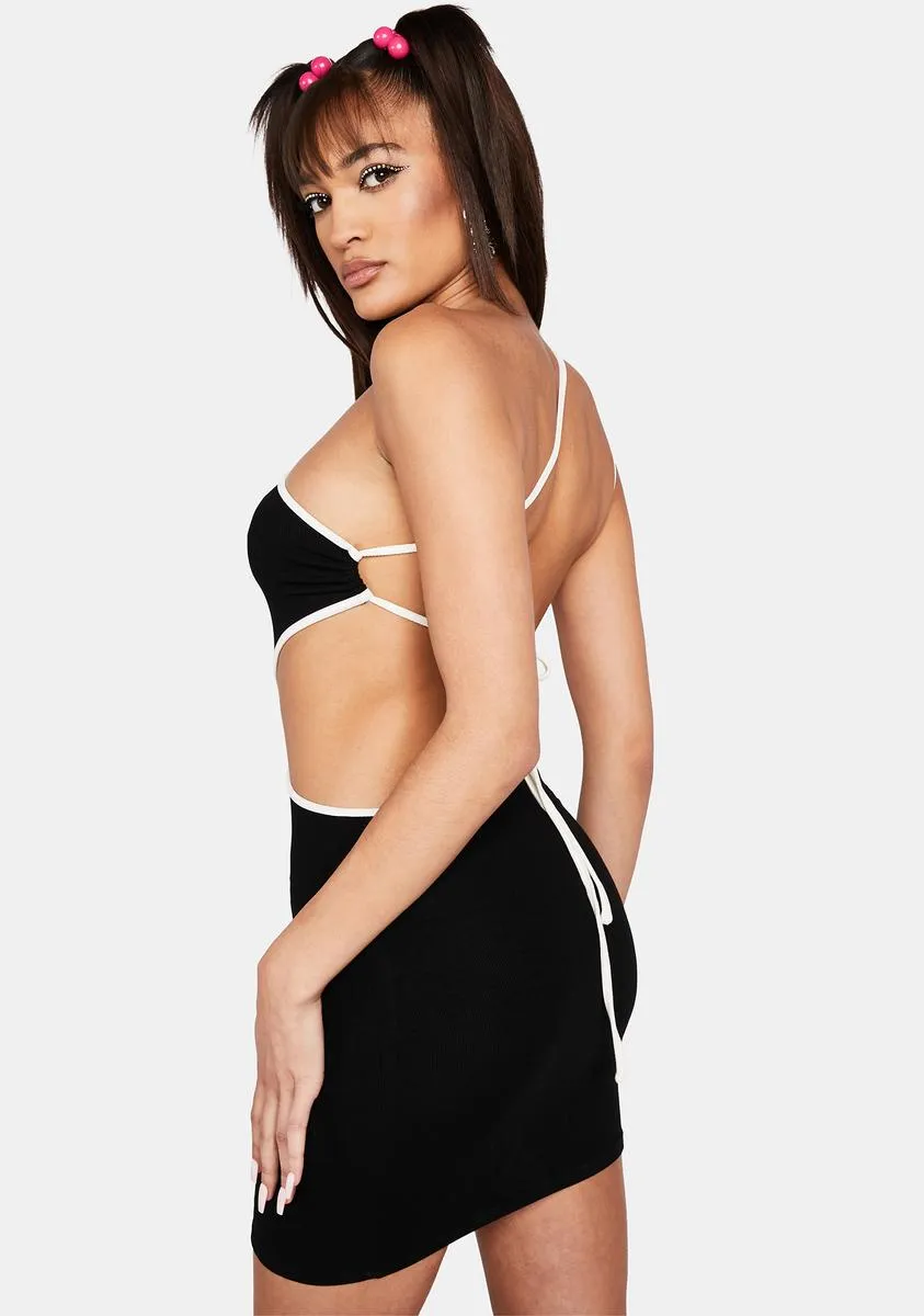 Night Is Young Cut-Out Mini Dress sold by Dolls Kill product image thumbnail 4