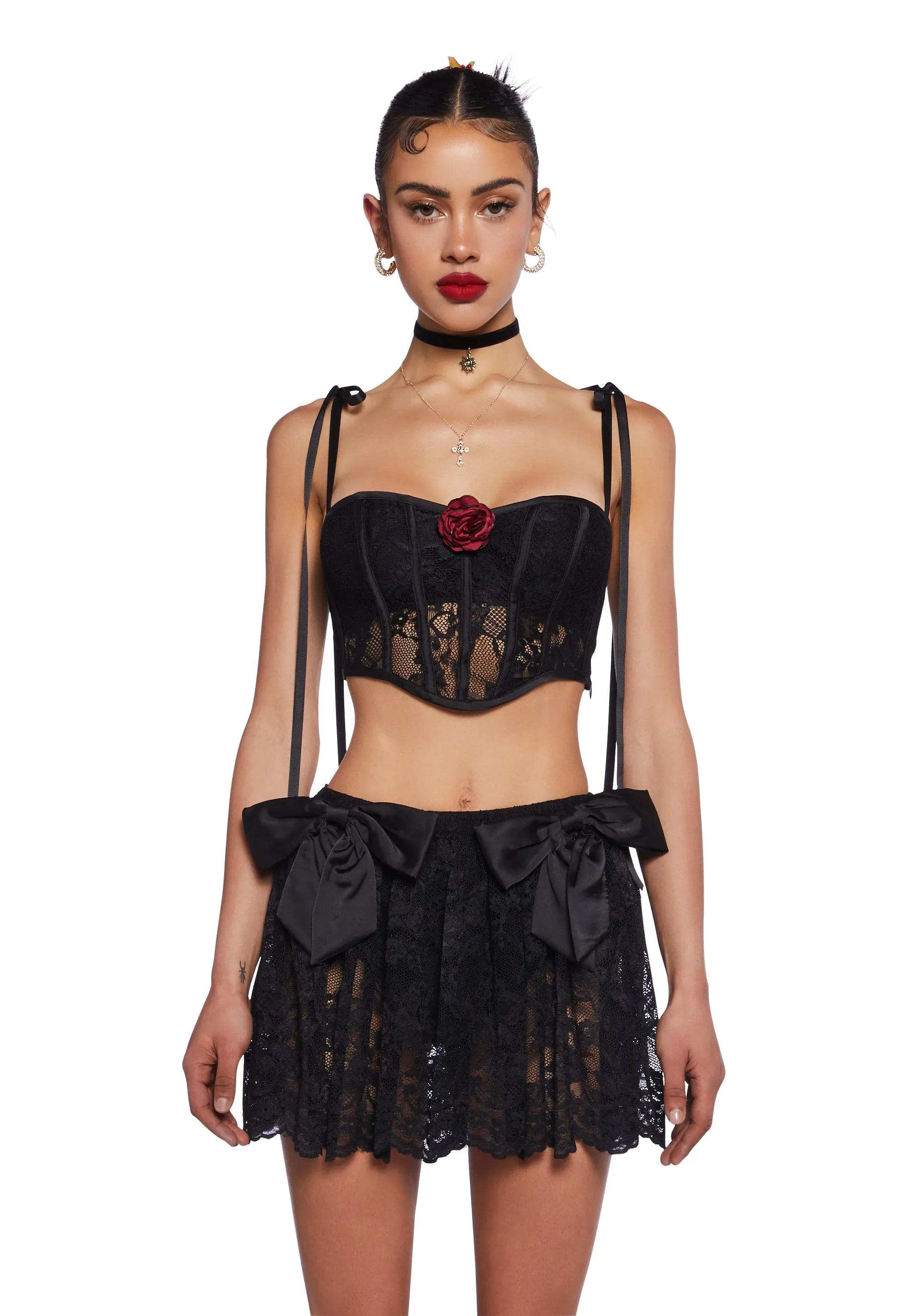 Ti Amo Corset Top sold by Dolls Kill