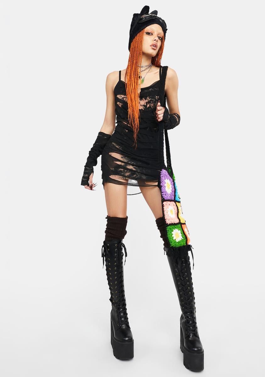 Pixie Problems Dress & Gloves Set sold by Dolls Kill product image thumbnail 3