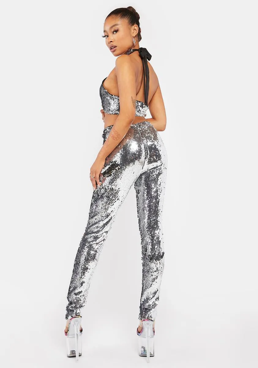 As You Please Sequin Pants Set sold by Dolls Kill product image thumbnail 4