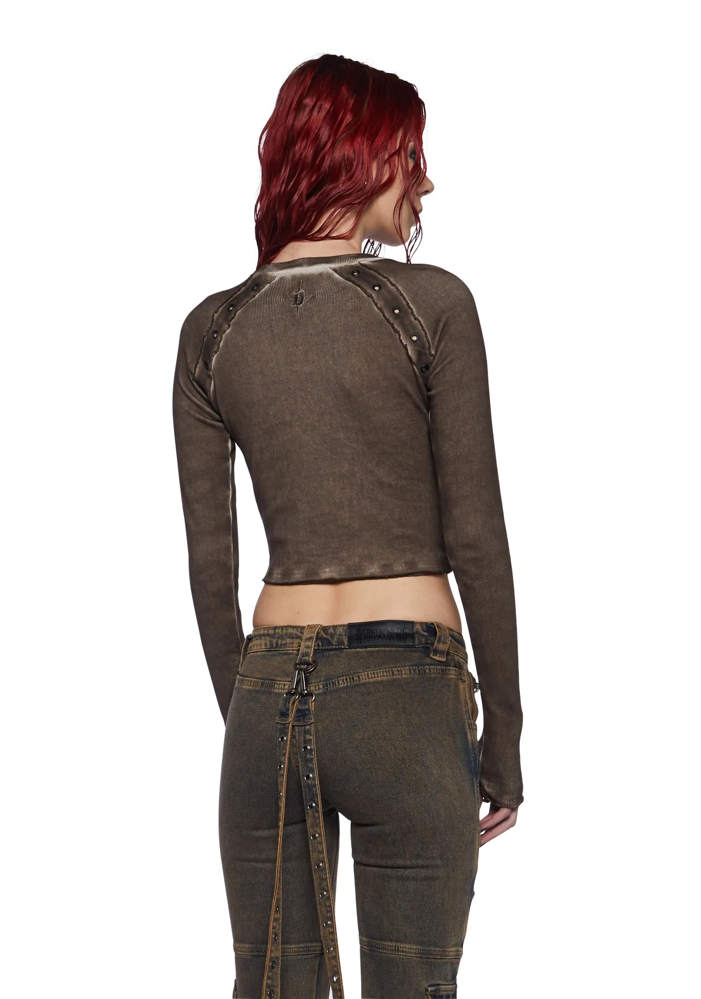 Frequency Raglan Top sold by Dolls Kill product image thumbnail 5