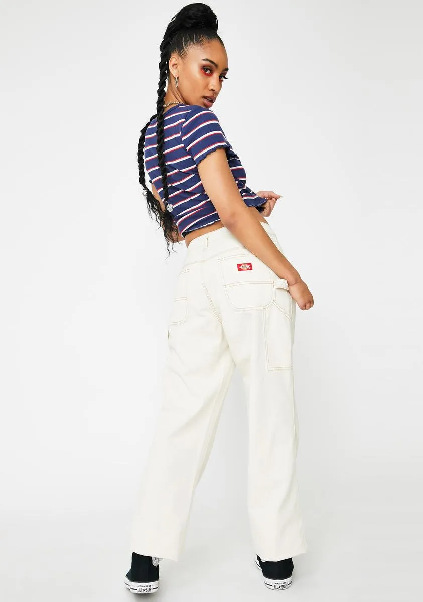 Natural Carpenter Pants sold by Dolls Kill product image thumbnail 4