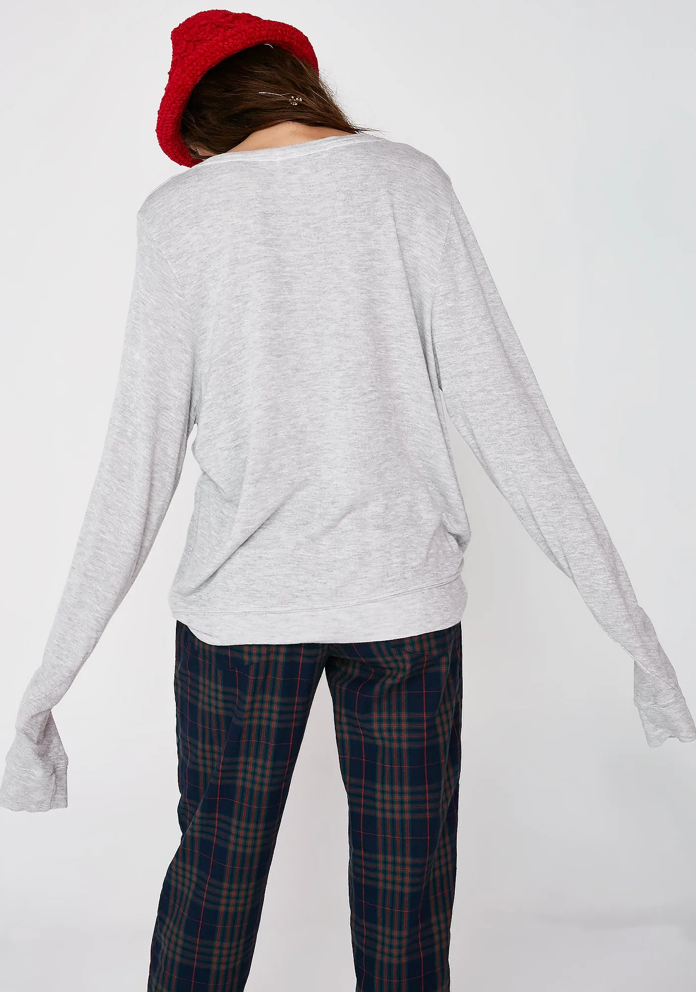 Glitz Heart Baggy Beach Jumper sold by Dolls Kill product image thumbnail 4