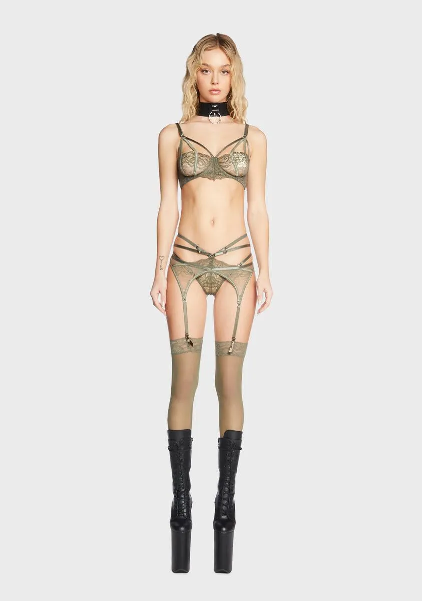 Artistic Expression Lingerie Set sold by Dolls Kill