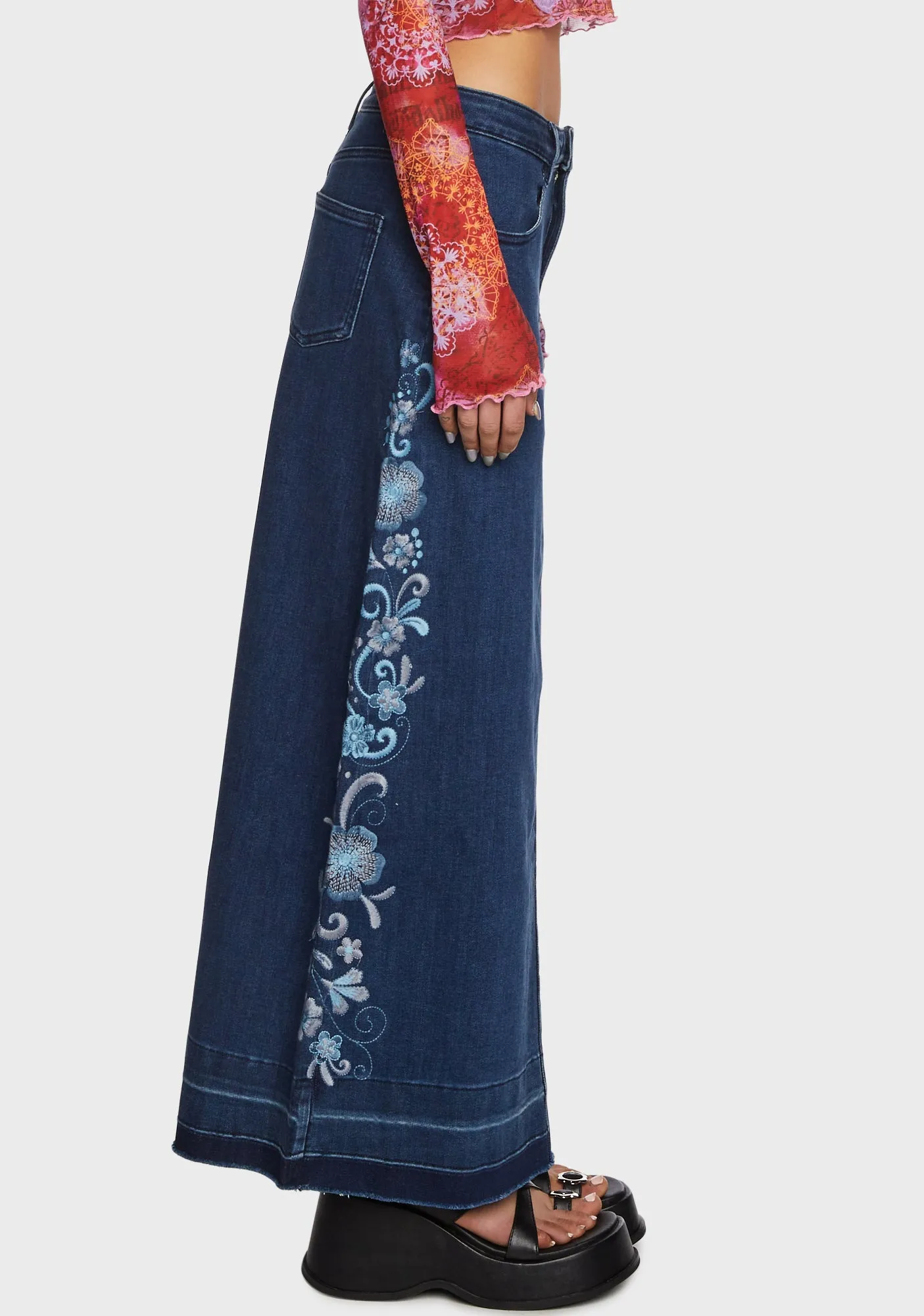 Little Island Maxi Skirt sold by Dolls Kill product image thumbnail 2
