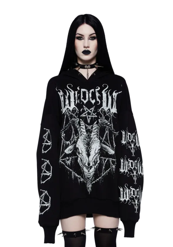 Grim Midnight Pullover Hoodie sold by Dolls Kill