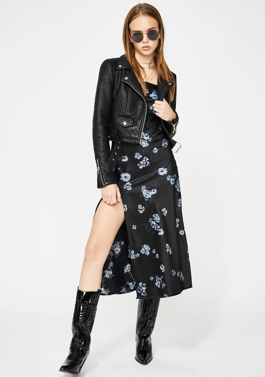 Floral Black Quinty Maxi Dress sold by Dolls Kill product image thumbnail 2