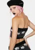 Dog Paws Knit Tube Top sold by Dolls Kill