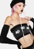 Dog Paws Knit Tube Top sold by Dolls Kill