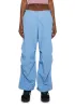 Baggy Cargo Pants - Blue sold by Dolls Kill