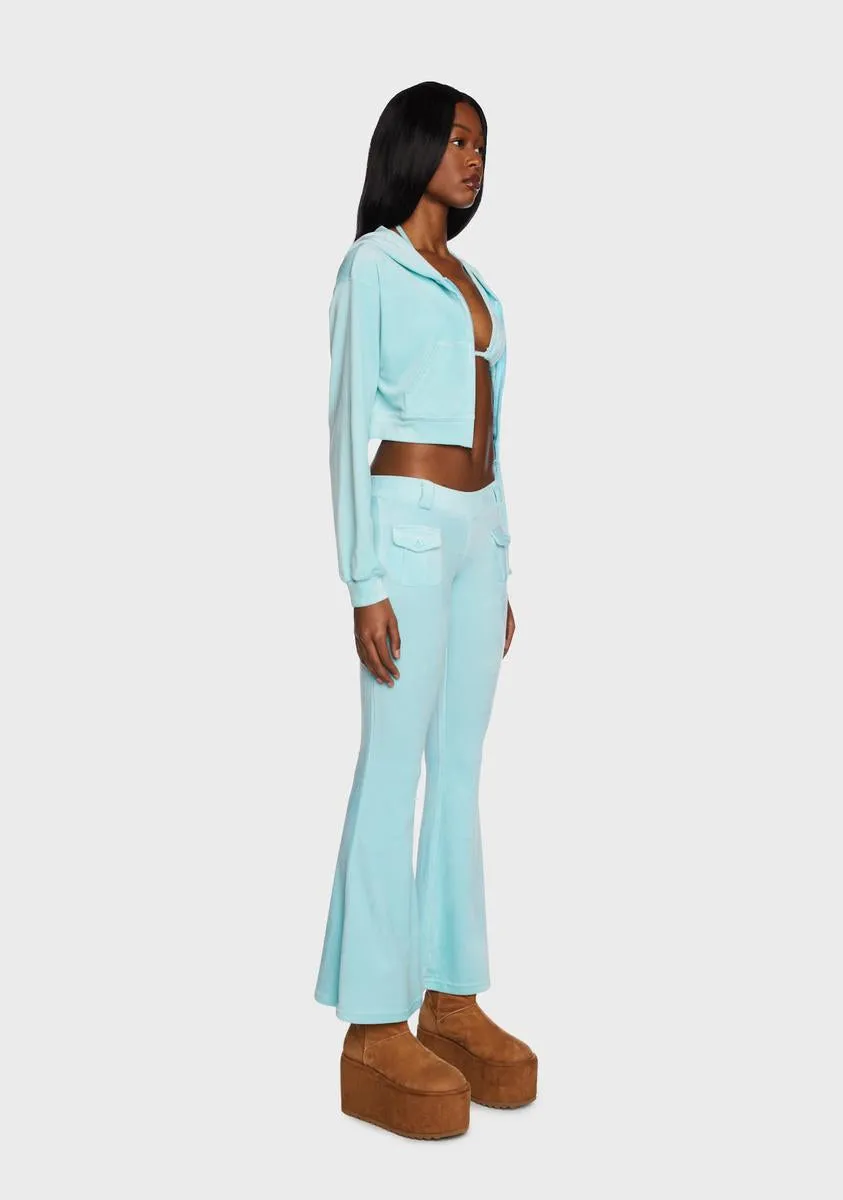 Media Hottie Velour Tracksuit Set sold by Dolls Kill product image thumbnail 3