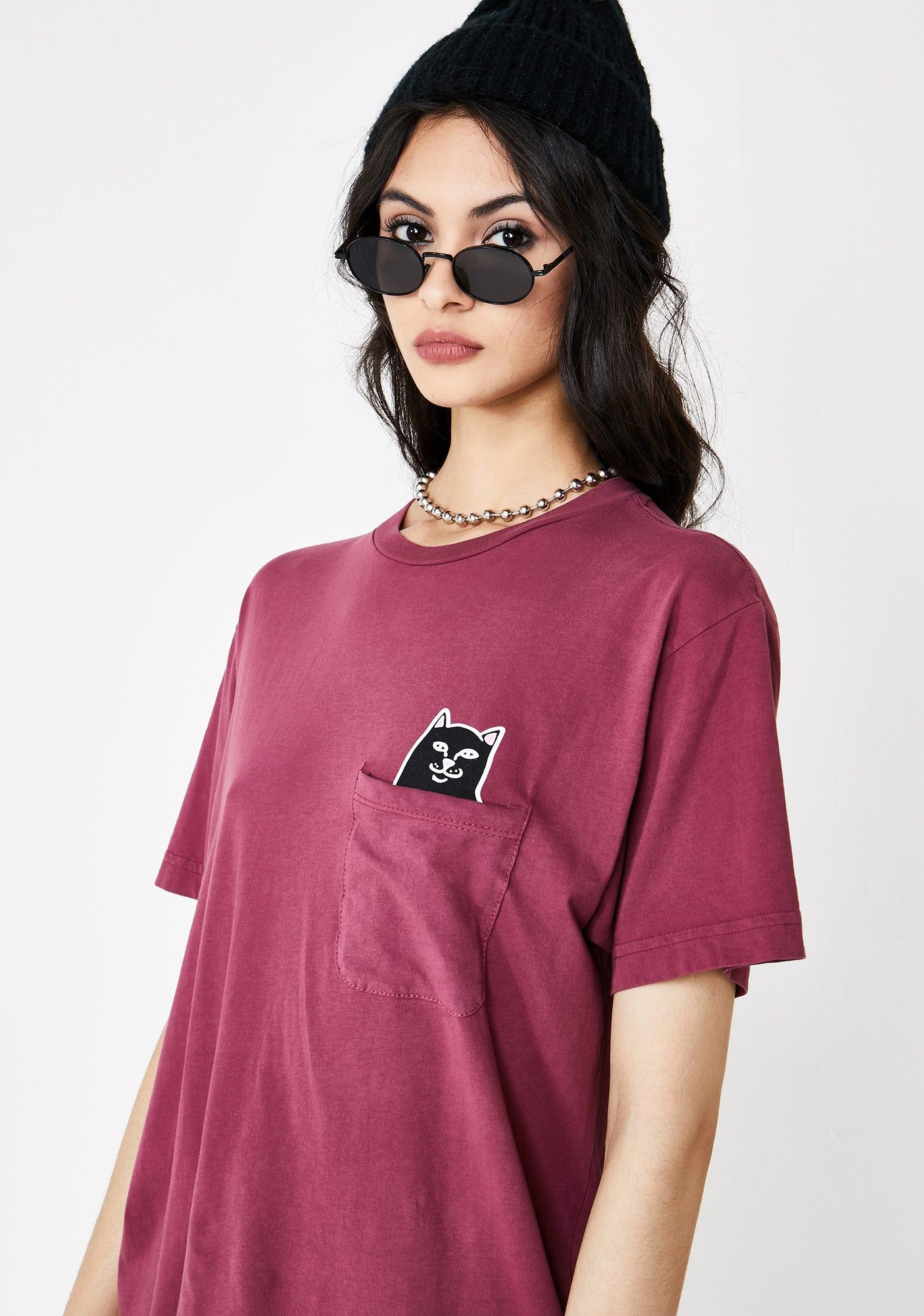 Wine Lord Nermal Pocket Tee sold by Dolls Kill product image thumbnail 2