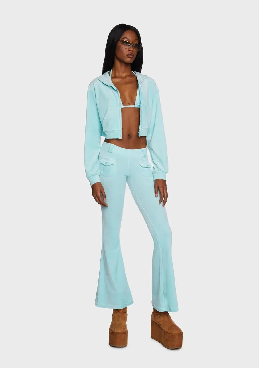 Media Hottie Velour Tracksuit Set sold by Dolls Kill product image thumbnail 5