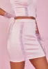 Sitting Pretty Satin Ruffle Skirt sold by Dolls Kill