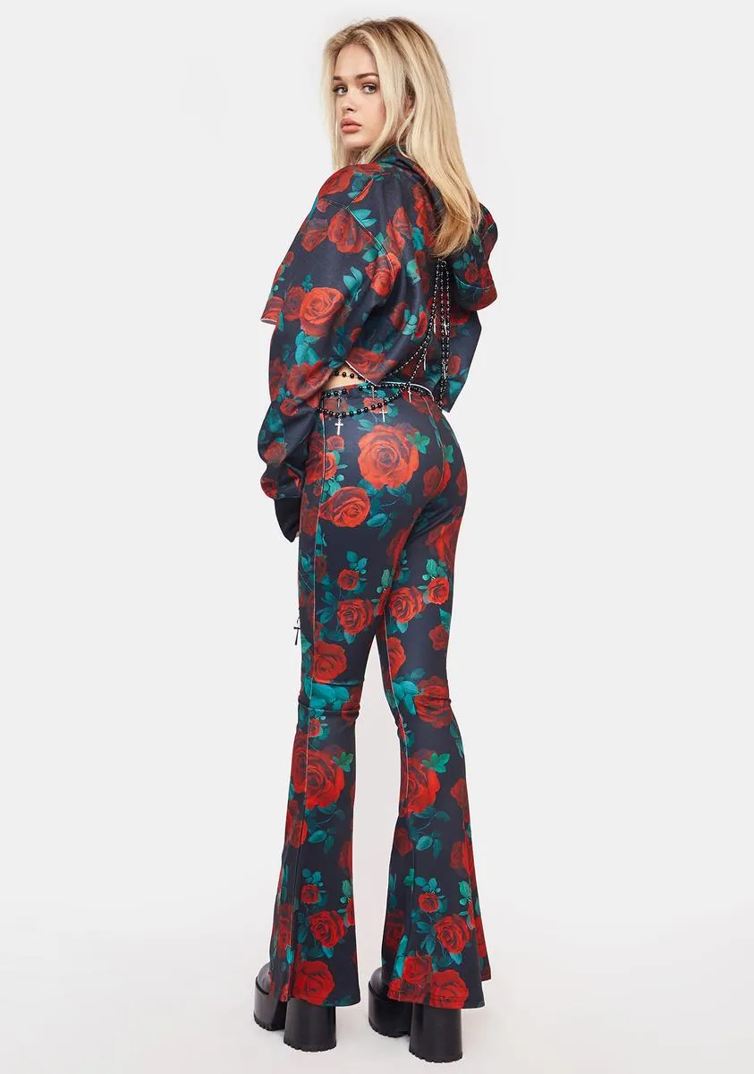 Lover's Revenge Flare Pants sold by Dolls Kill product image thumbnail 4