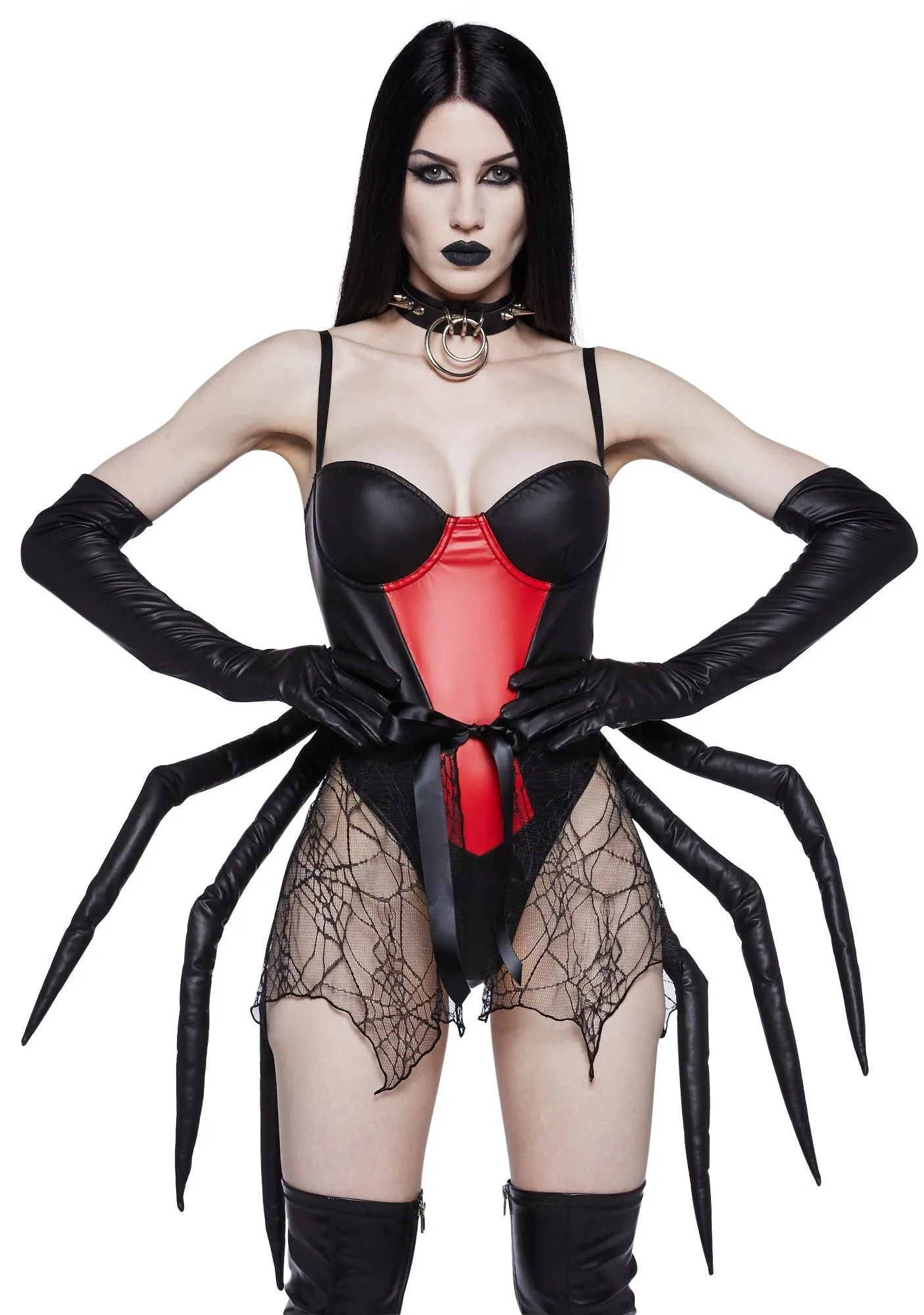 Venomous Vixen Spider Costume sold by Dolls Kill product image thumbnail 5