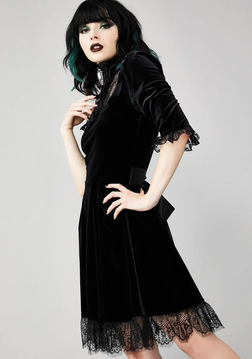 Ladyhawke Velvet Dress sold by Dolls Kill product image thumbnail 3