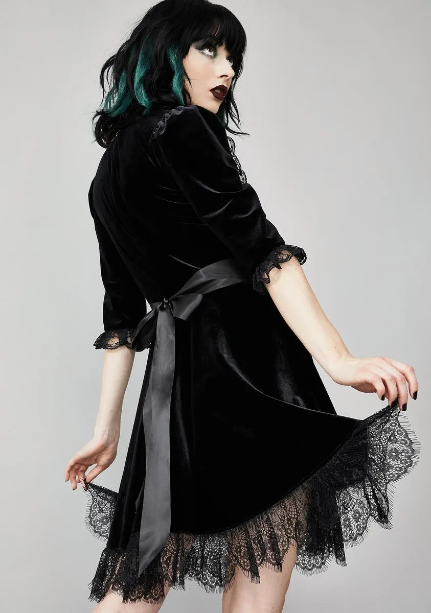 Ladyhawke Velvet Dress sold by Dolls Kill product image thumbnail 4