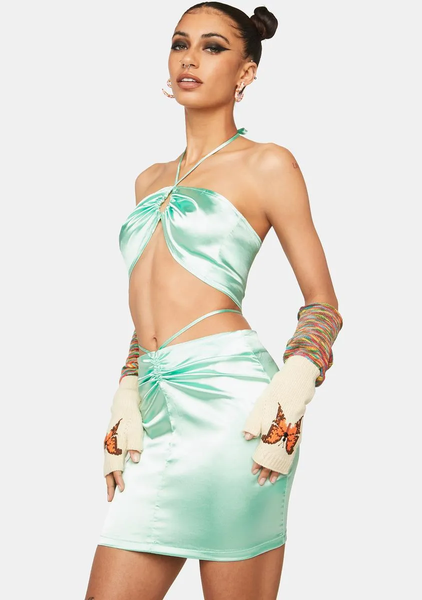 Captive Heart Halter Mini Dress sold by Dolls Kill product image thumbnail 2