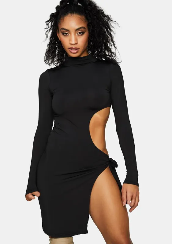 Can't Stop Staring Cut-Out Mini Dress sold by Dolls Kill