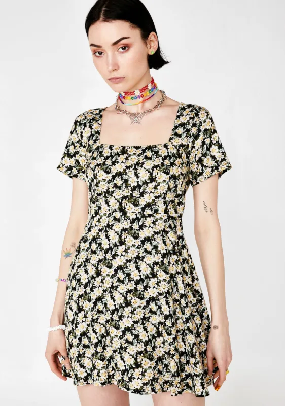 Noir Peky Dress sold by Dolls Kill