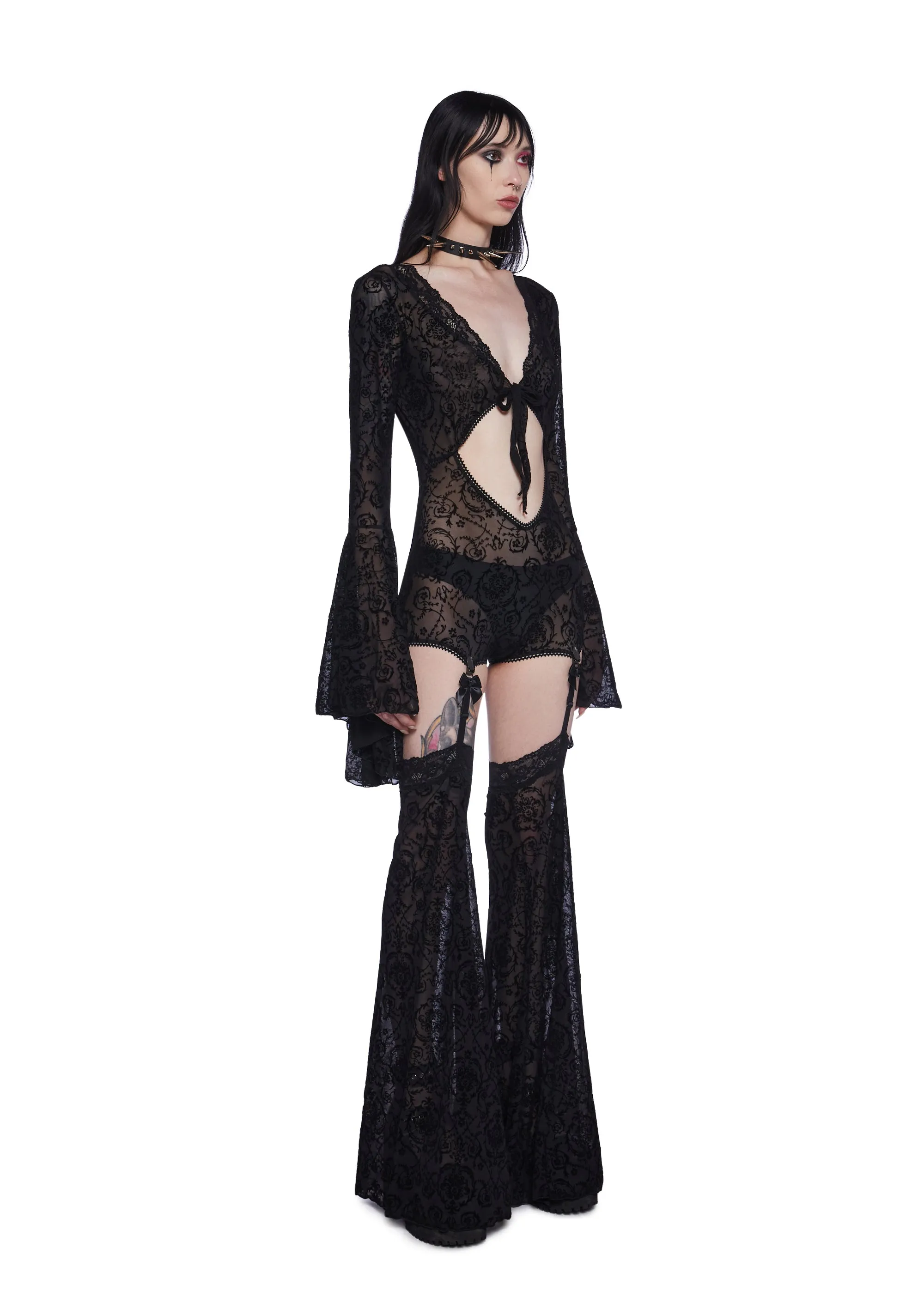 Mesmerizing Spectacle Mesh Bodysuit sold by Dolls Kill product image thumbnail 3