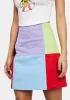 80s Colorblock Skirt sold by Dolls Kill
