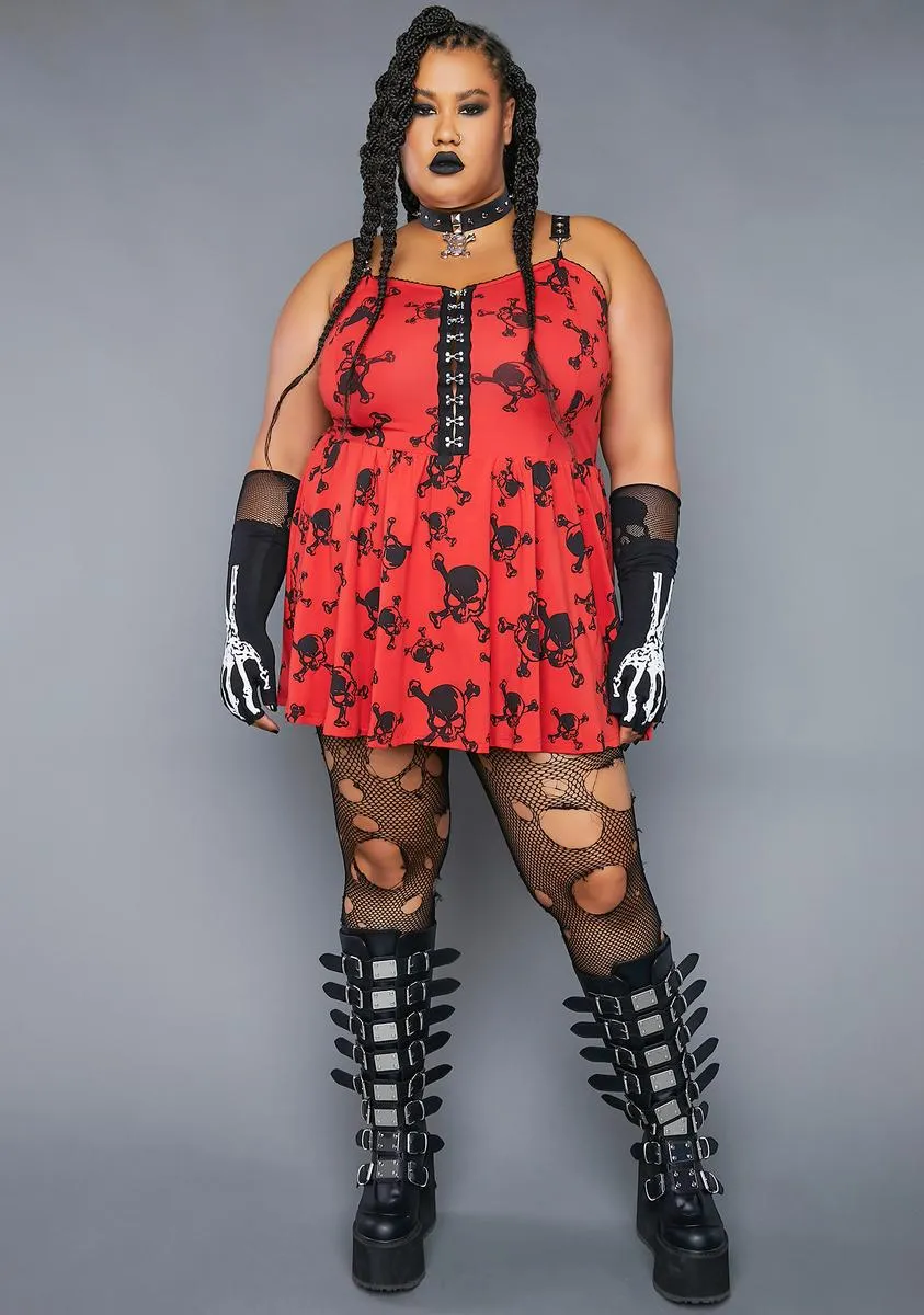 Plus Plain Disguise Mini Dress sold by Dolls Kill product image thumbnail 3