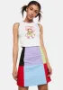 80s Colorblock Skirt sold by Dolls Kill
