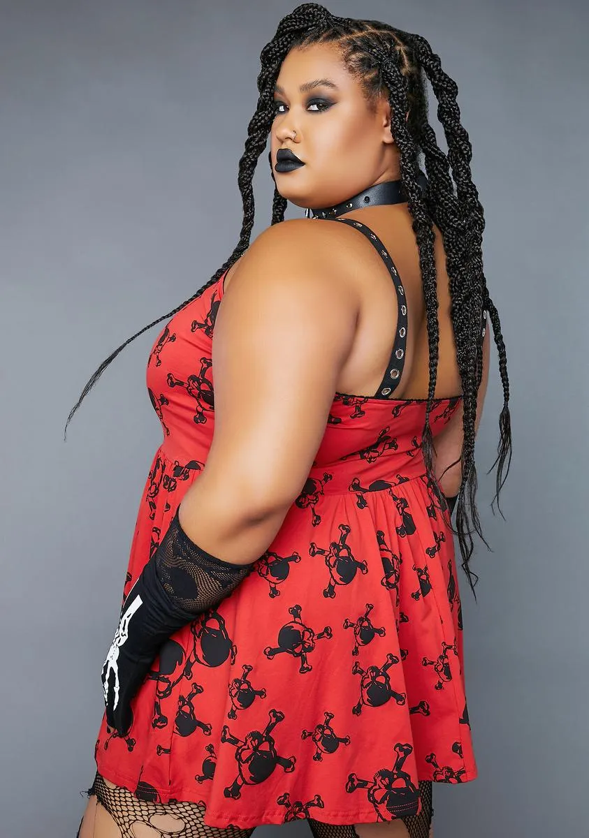 Plus Plain Disguise Mini Dress sold by Dolls Kill product image thumbnail 4