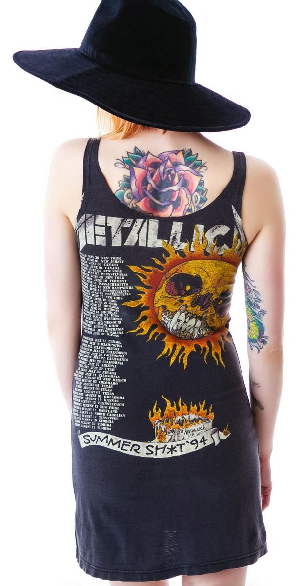 Metallica Necklace Stud Rock Tank sold by Dolls Kill product image thumbnail 2