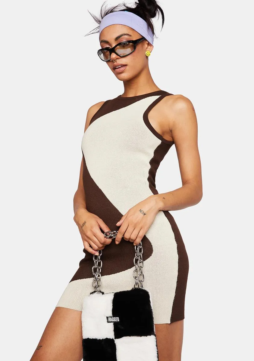 Wavy Knit Mini Dress sold by Dolls Kill product image thumbnail 2