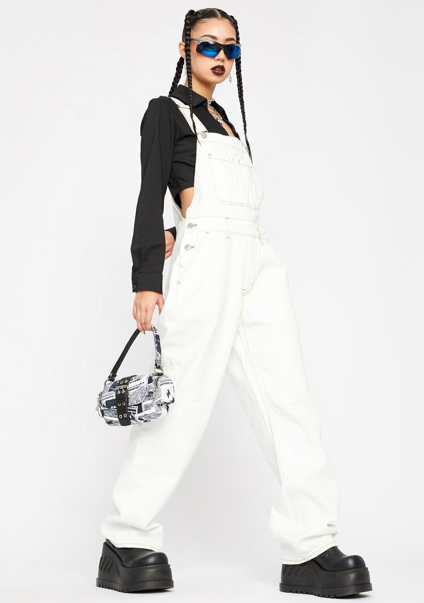Wide Tapered Overalls sold by Dolls Kill product image thumbnail 3