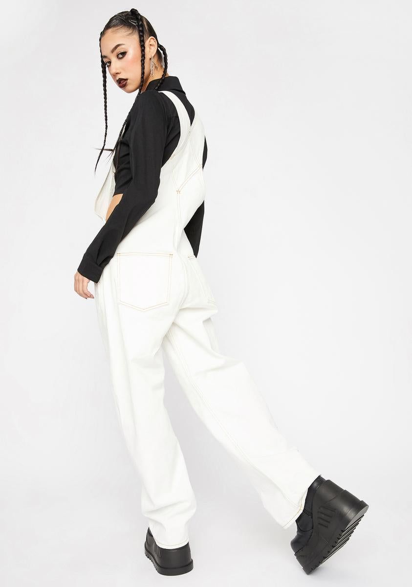 Wide Tapered Overalls sold by Dolls Kill product image thumbnail 4