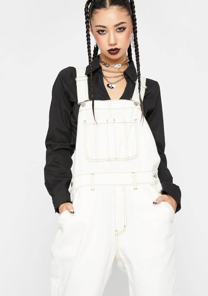 Wide Tapered Overalls sold by Dolls Kill product image thumbnail 2