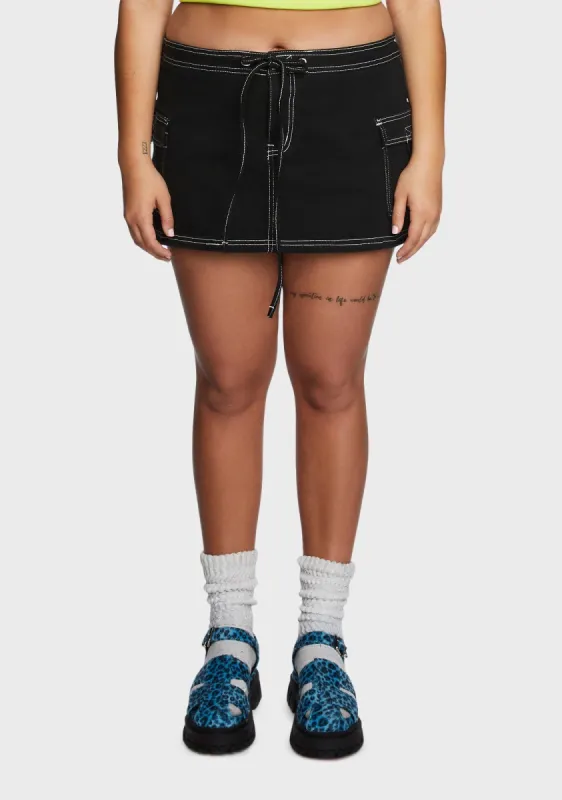 Plus Tagging Along Mini Skort sold by Dolls Kill