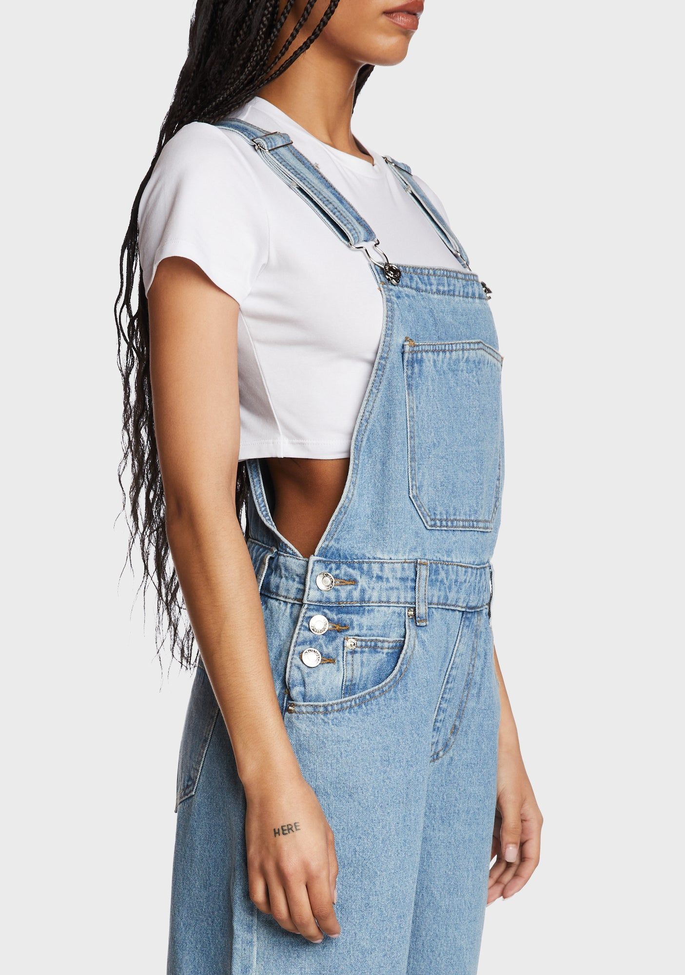 Maeve Denim Overalls sold by Dolls Kill product image thumbnail 2