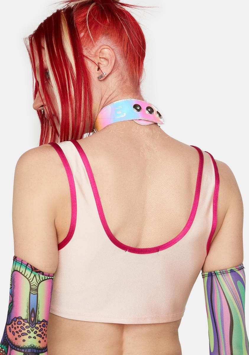 Torn Apart Bra Top sold by Dolls Kill product image thumbnail 4