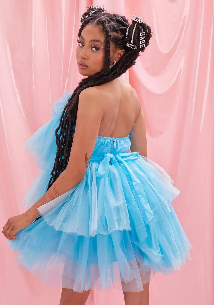 Party Pls Tulle Mini Dress sold by Dolls Kill product image thumbnail 4